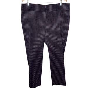 Worth New York NEW NWT Navy Carnelian Quinn Pants Size 14